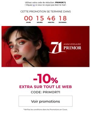 code promo primor|code de réduction primor.